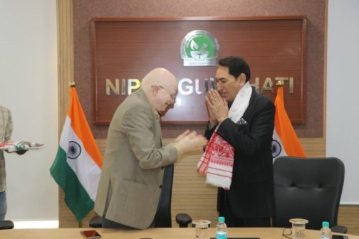 Dr. Subhash Khanna's visit to the National Institute of Pharmaceutical Education and Research (NIPER)