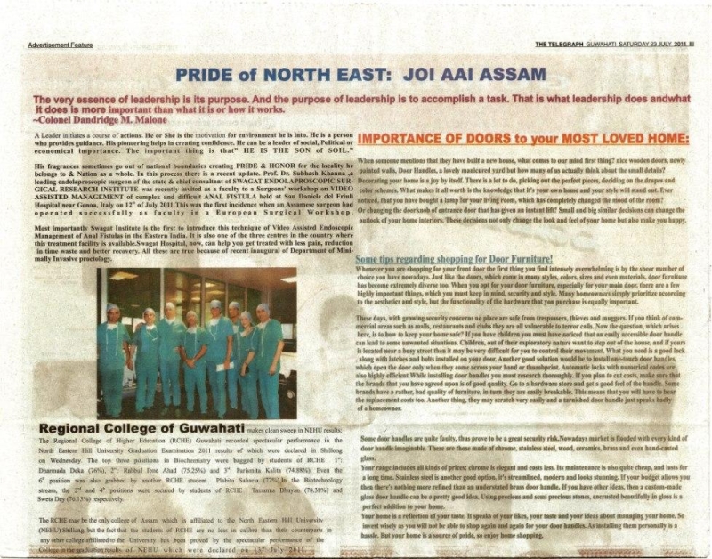 The Telegraph Coverage Of The European Live Surgery Demonstartion