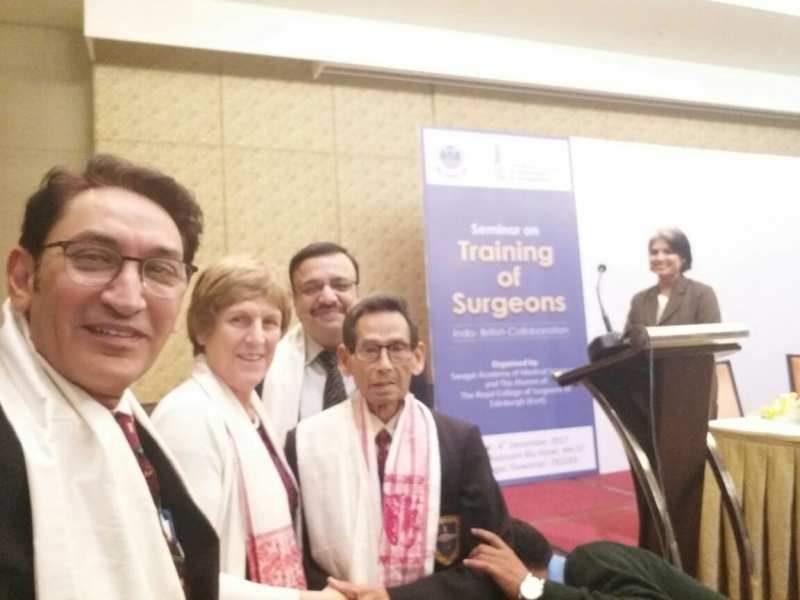 Training of Surgeons – Indo British collaboration