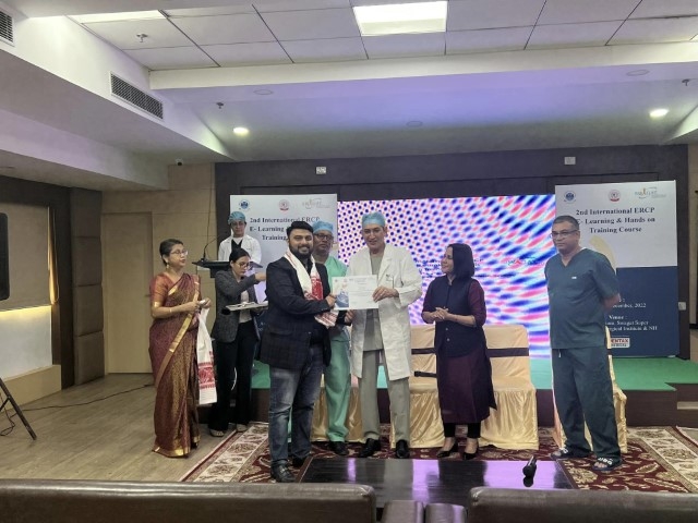 The second international ERCP Hands on Course for surgeons was organized at the Swagat Academy,Guwahati