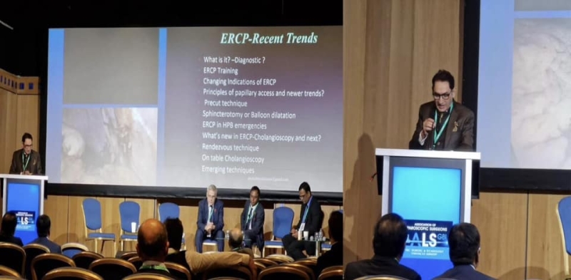 talk on ERCP and Spyglass for GI surgeons at New Castle