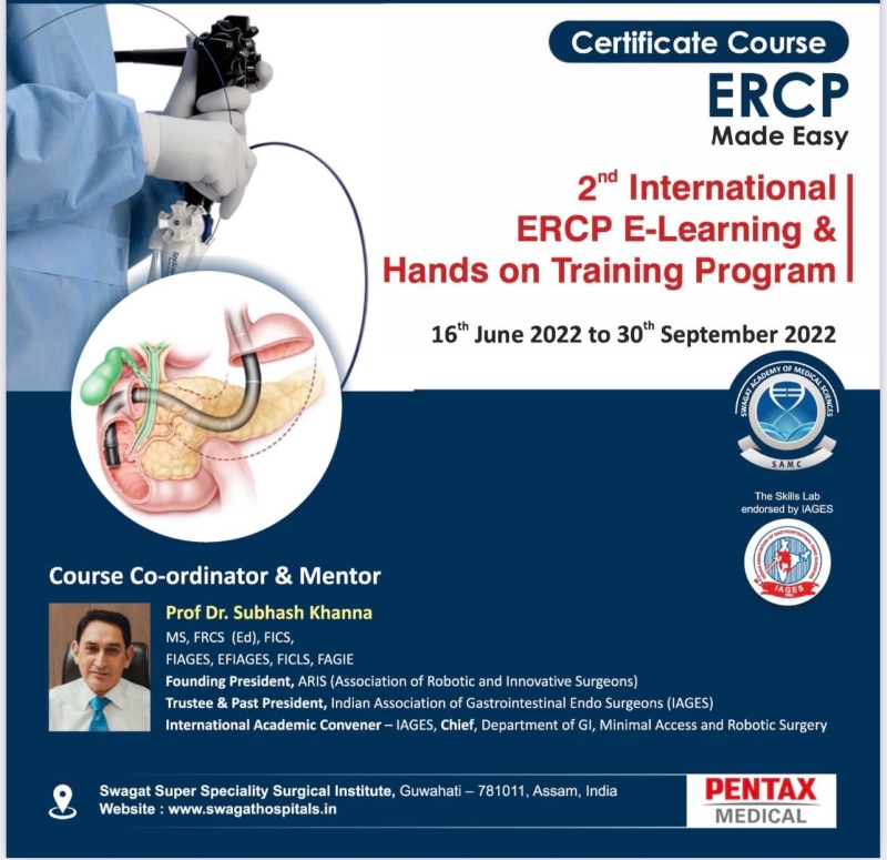 2nd International ERCP Virtual and onsite Hands on course for surgeons