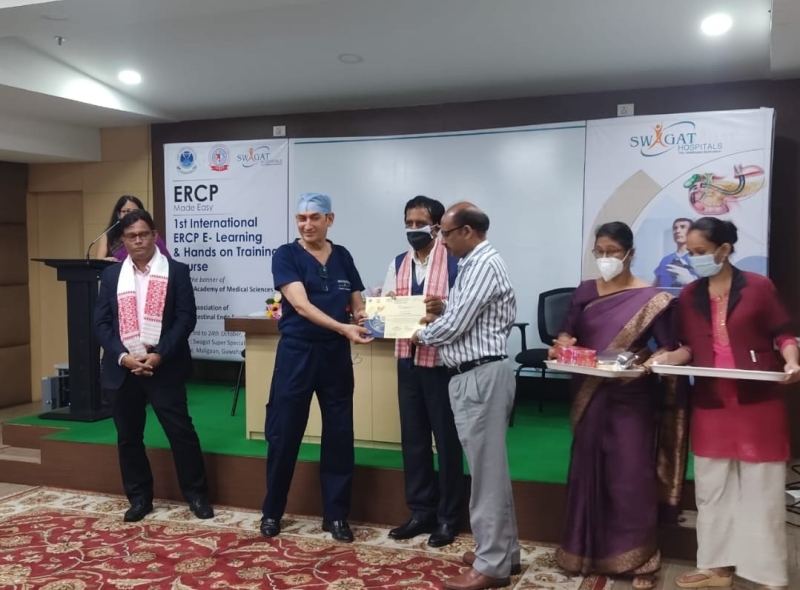 Hands on training at swagat Super Speciality Surgical hospital