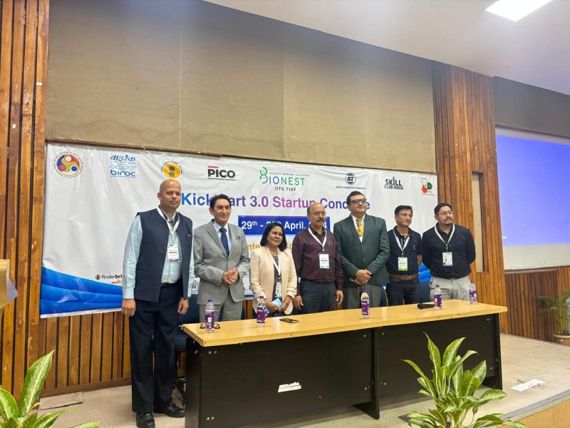 Moderated a session in the event Kickstart 3 start up conclave at IIT Guwahati under Bionest and ICC northeast
